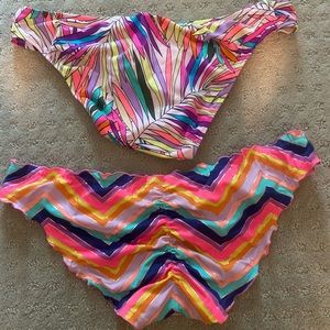 2 pack Victoria's secret swim bottoms